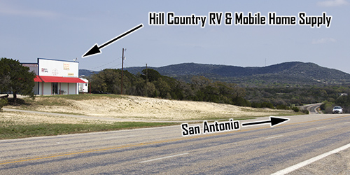 Traveling East from Bandera